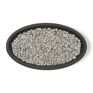 Real Flame 48.25 in. x 28.25 in. Riverside Oval Propane Gas Fire Bowl, Shale