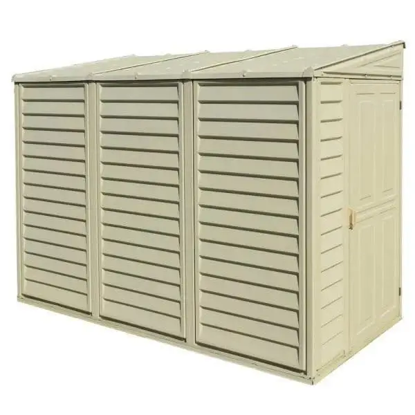 Duramax 4ft x 8ft Sidemate Vinyl Resin Outdoor Storage Shed - Image 2