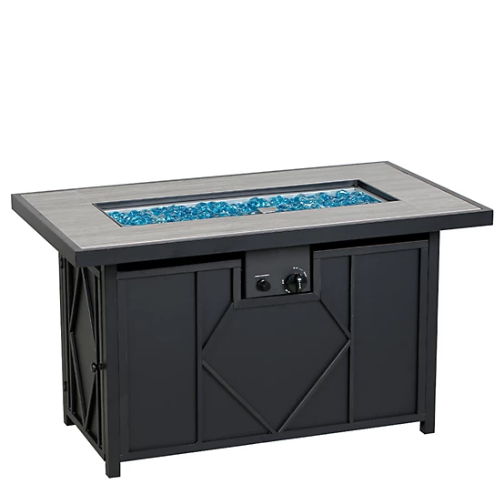 HeatMaxx 42 in. Rectangular Propane Gas Fire Table - Image 5