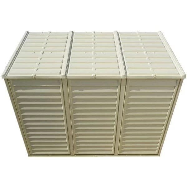 Duramax 4ft x 8ft Sidemate Vinyl Resin Outdoor Storage Shed - Image 3