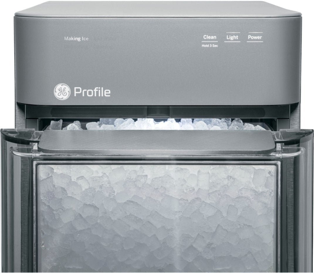 GE Profile Opal 2.0 38 lb Portable Nugget Ice Maker with Built-in WiFi – Stainless Steel - Image 4
