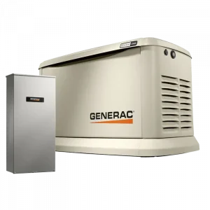Generac 24kW Standby Generator Guardian WiFi w/ 200 Amp Automatic Transfer Switch 72109 New