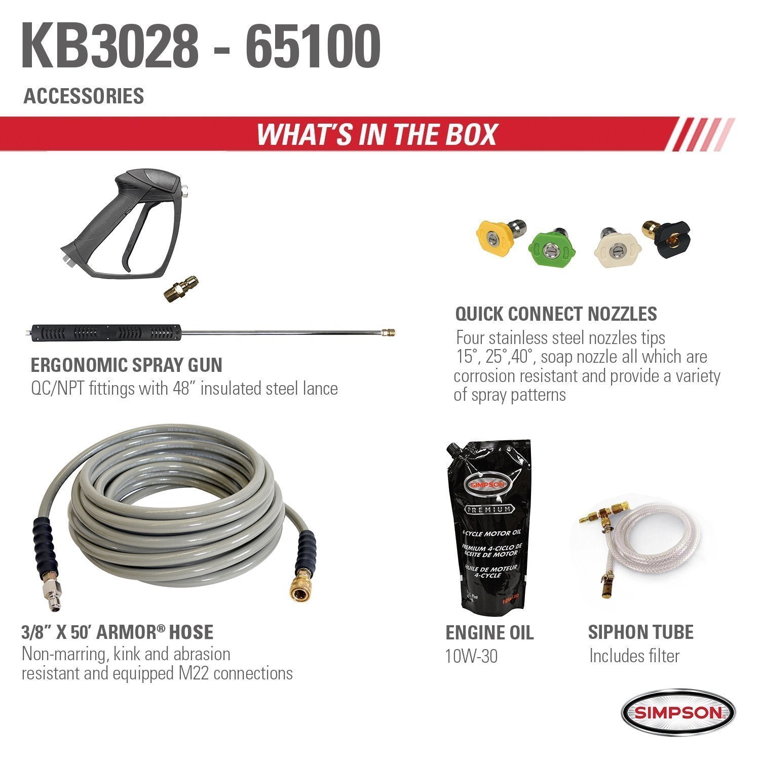 SIMPSON King Brute KB3028 – Commercial Hot Water Pressure Washer - Image 8
