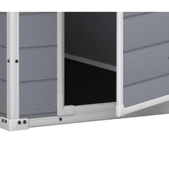 Keter Manor 4 ft. W x 6 ft. D Vertical Resin Outdoor Storage Shed - Image 4