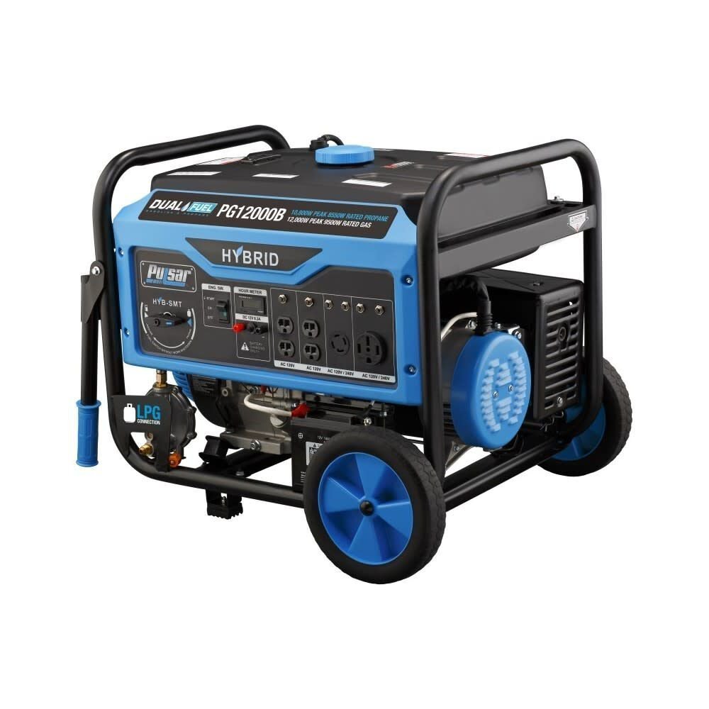 Pulsar Generator 120/240V 457cc 4 Stroke Dual Fuel Portable - Image 3