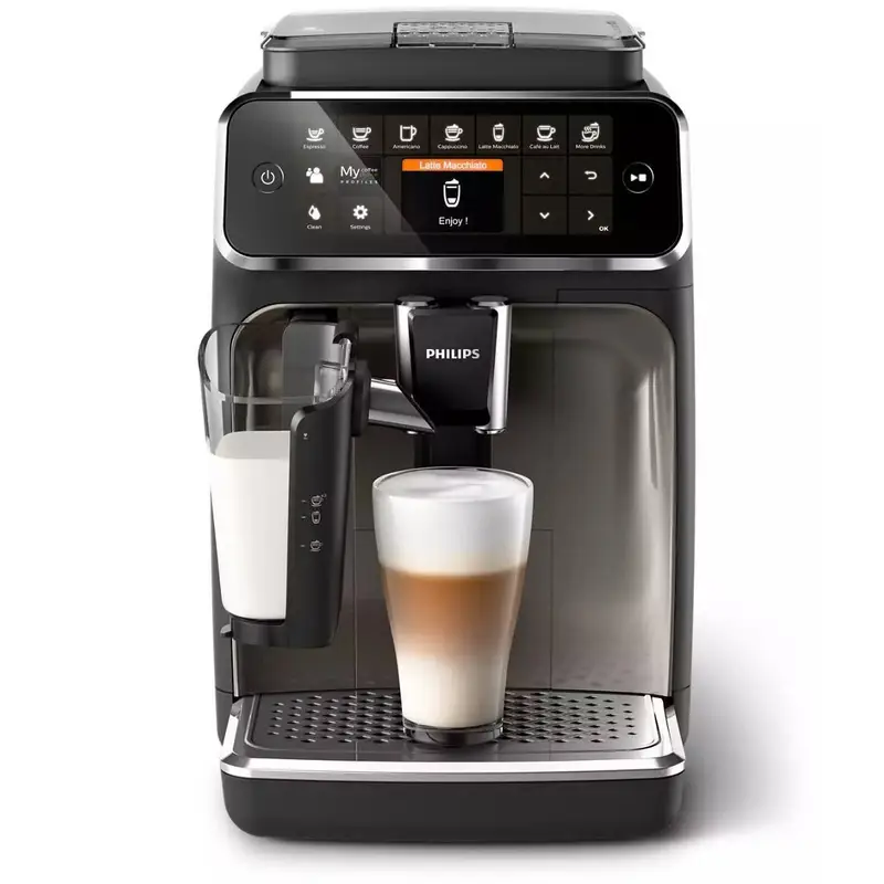 Philips 4300 LatteGo Super Automatic Espresso, Cappuccino & Latte Macchiato Machine EP4347/94