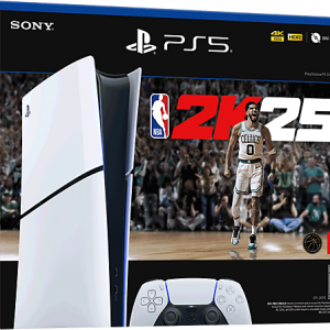 Sony PlayStation 5 (PS5) - Digital Edition Console NBA 2K25 Bundle (Slim) 1TB