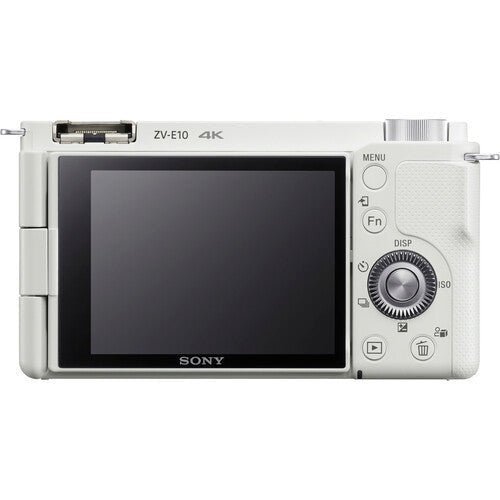 ZV-E10 Mirrorless Camera Body White (ILCZV-E10) - Image 2