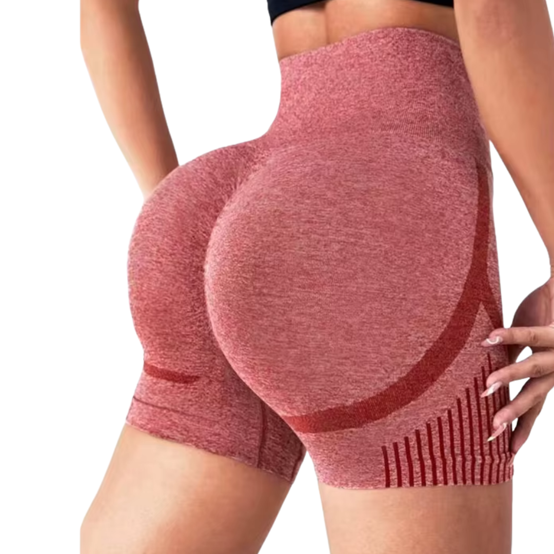 Women's Seamless High Waist Scrunch Butt Shorts - Quick Dry & Breathable Yoga - Image 4