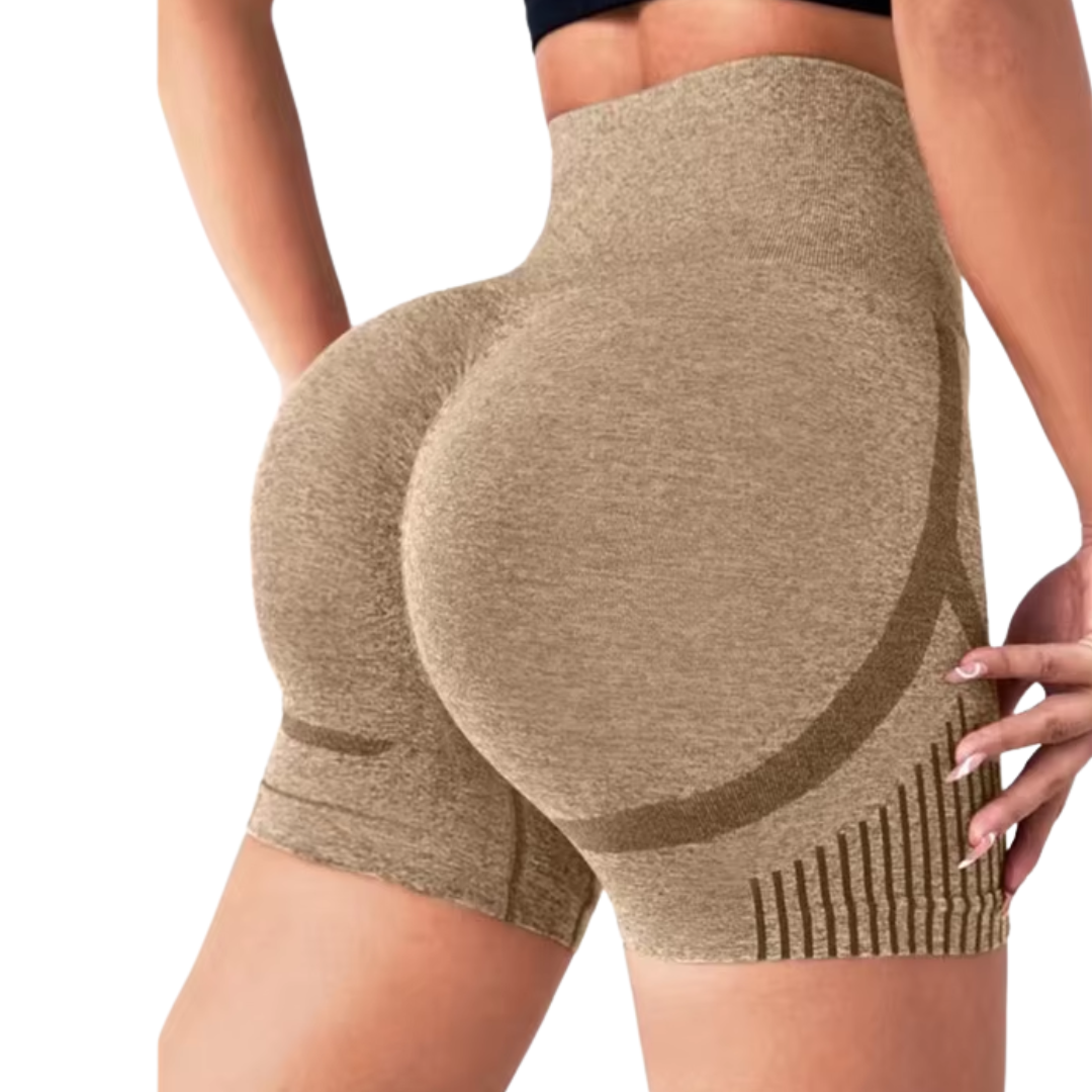 Women's Seamless High Waist Scrunch Butt Shorts - Quick Dry & Breathable Yoga - Image 5