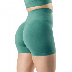 Women's Seamless High-Waist Biker Shorts - Breathable & 4-Way Stretch