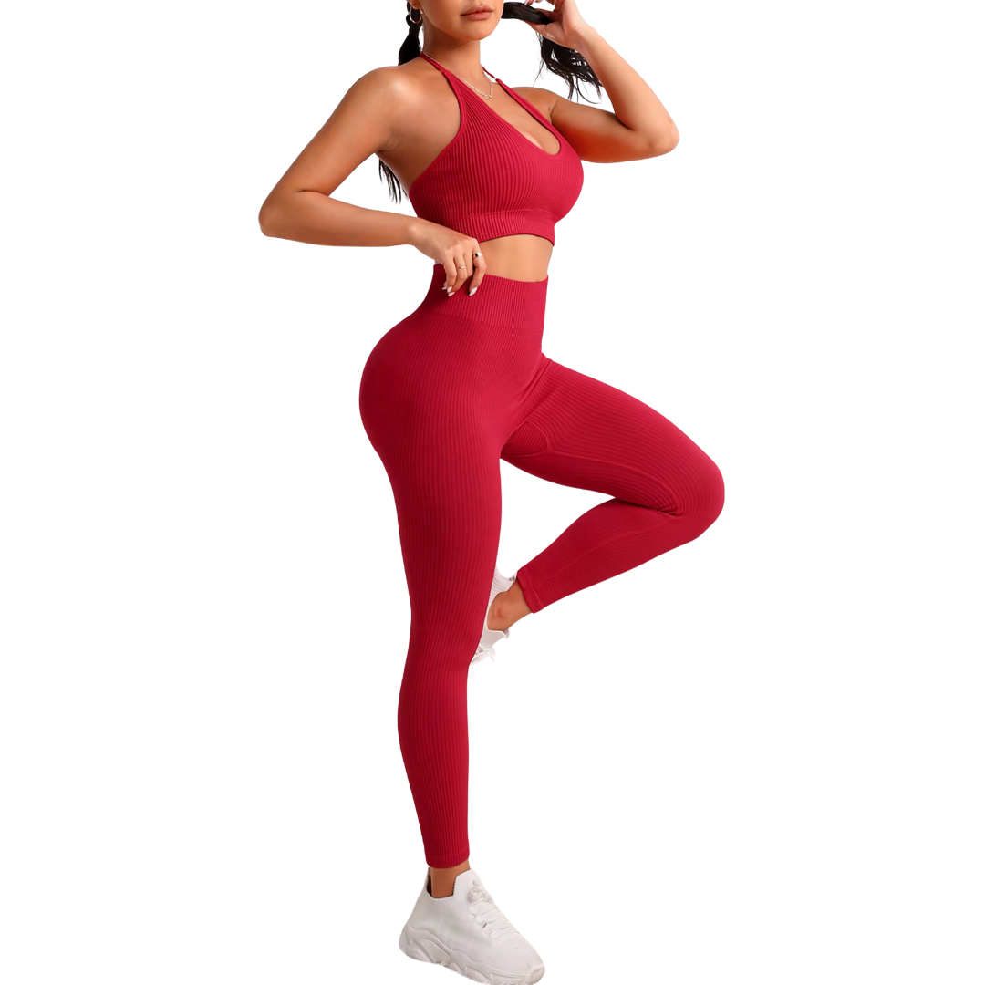 Women's Seamless High-Waist Scrunch Butt Leggings - Push-Up Yoga & Workout - Image 3