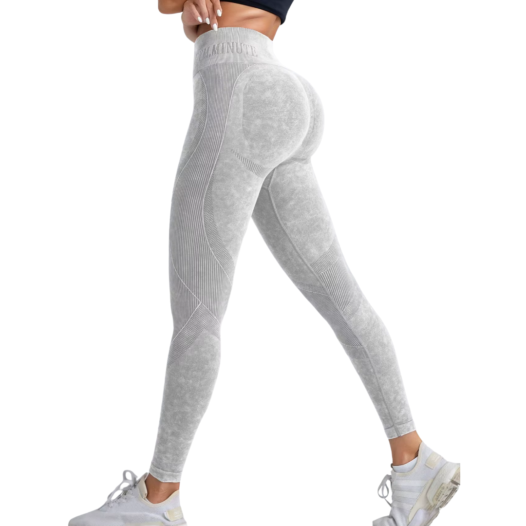 Women's Seamless Scrunch Butt Leggings - High Waist Tummy Control Yoga & Workout - Image 4