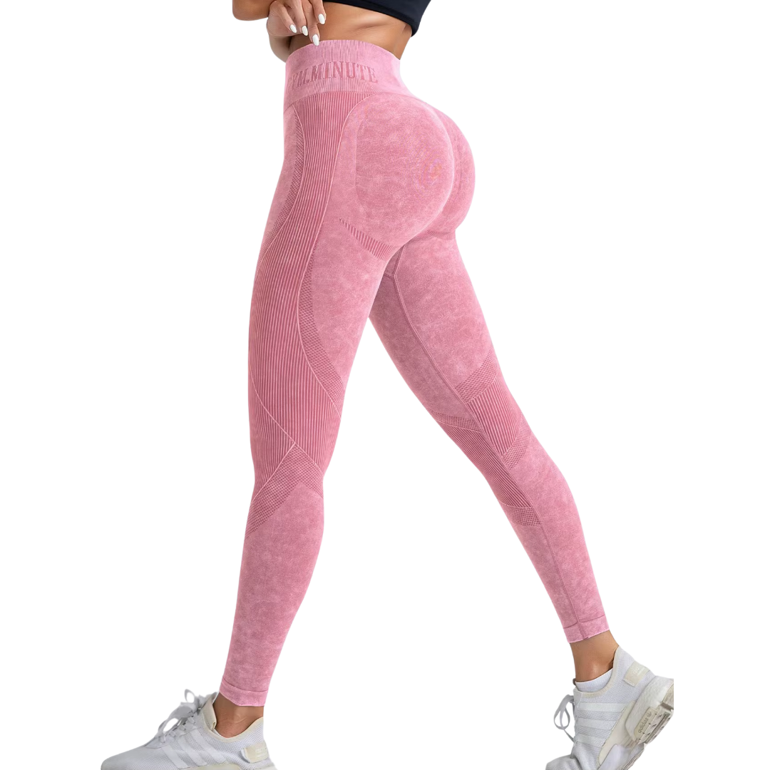 Women's Seamless Scrunch Butt Leggings - High Waist Tummy Control Yoga & Workout - Image 8