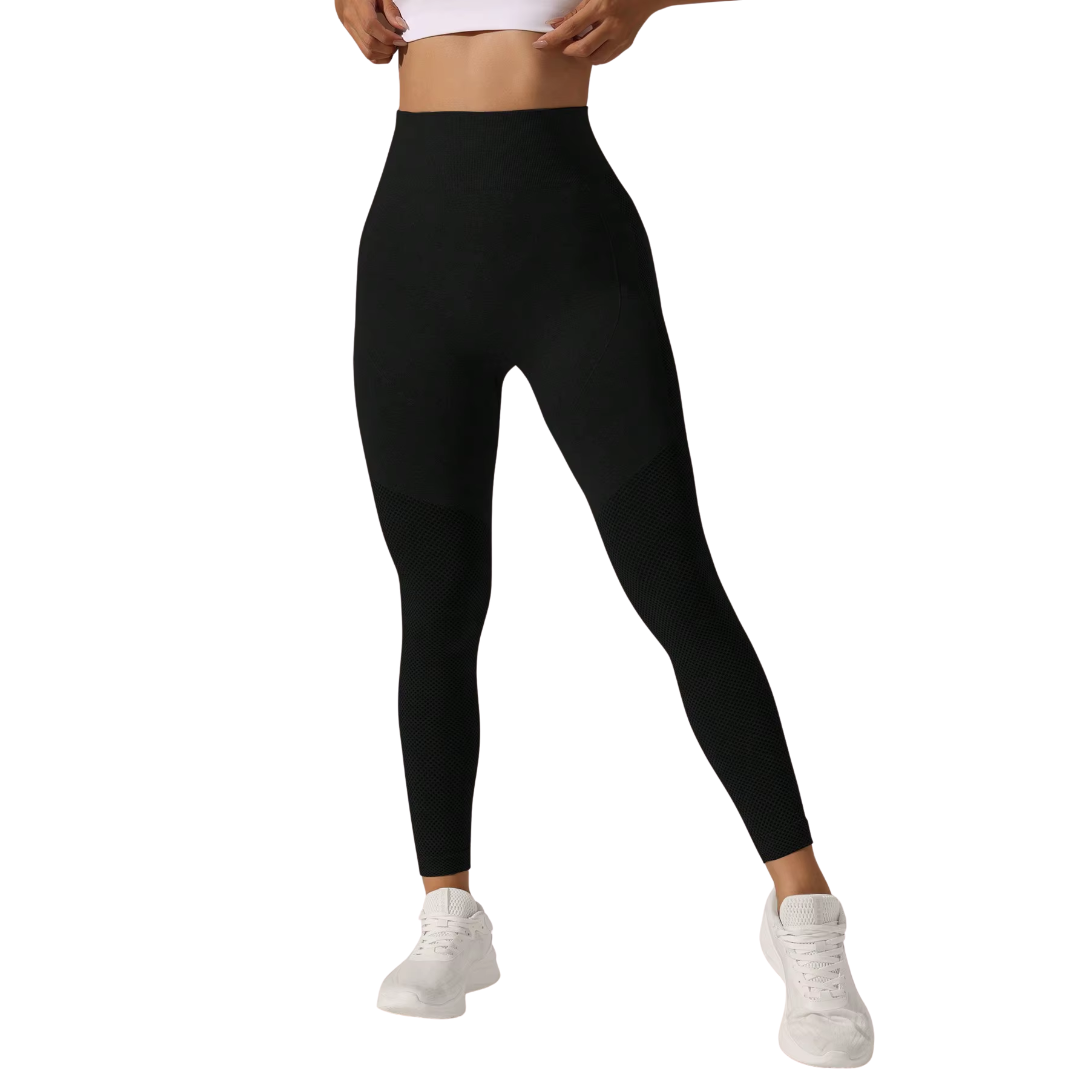 Women's Seamless High Waist Yoga Leggings - Fitness & Workout