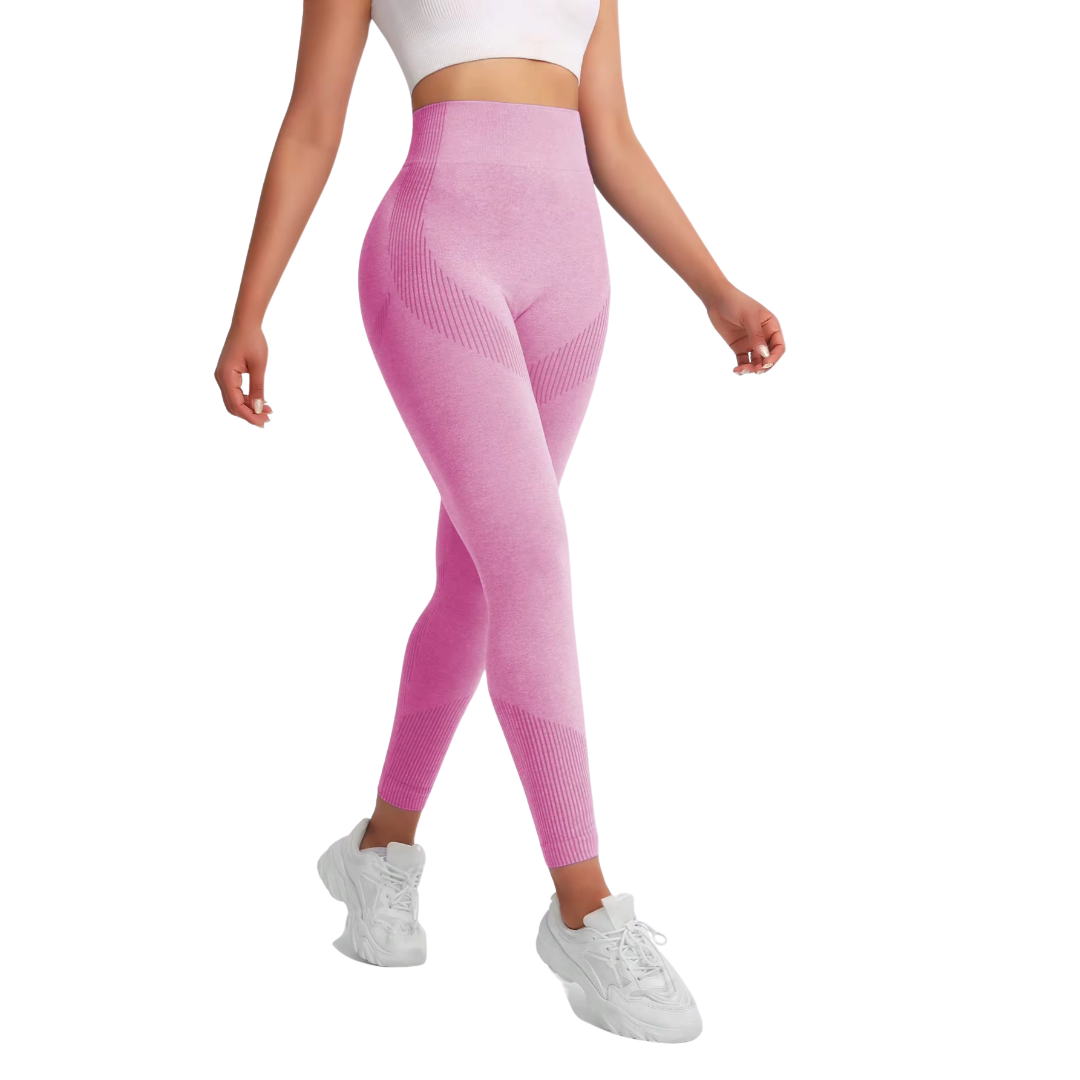 Women's Seamless Scrunch Butt Leggings - High Waist Yoga & Gym - Image 3
