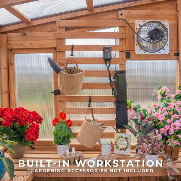 9×6 Willow Greenhouse - Image 11