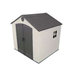 8 ft. W x 7 ft. 4 in. D Plastic Storage Shed – LIFETIME (Model 6411)