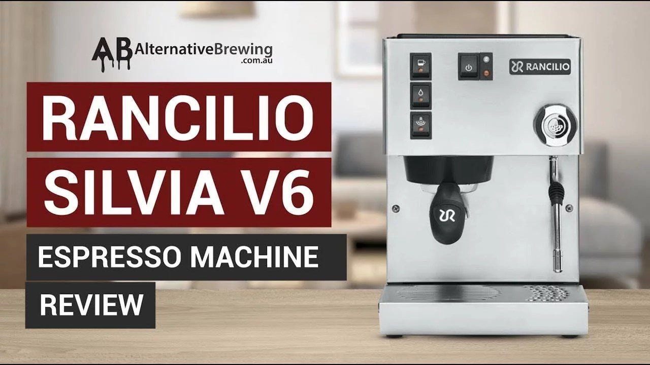 Rancilio Silvia M V6 Espresso Machine – Iron Frame Stainless - Image 3